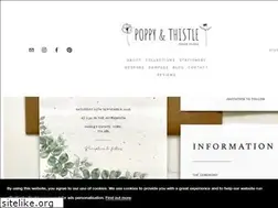 Sites similar to poppyandthistle.co.uk