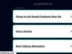 Sites similar to poppyfield.net