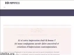Sites similar to poppypress.fr