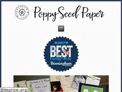 Sites similar to poppyseedpaper.com