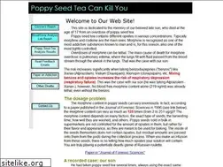 Sites similar to poppyseedtea.com