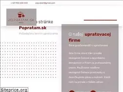 Sites similar to popratam.sk