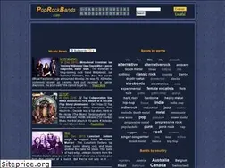 Sites similar to poprockbands.com
