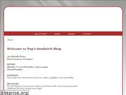 Sites similar to pops-sandwichshop.com