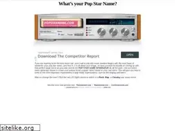Sites similar to popstarname.com