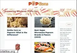 Sites similar to poptionspopcorn.com