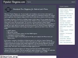 Sites similar to popular-ringtone.com