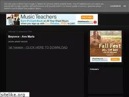 Sites similar to popular-sheetmusic.blogspot.com