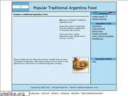 Sites similar to popular-traditional-argentina-food.com