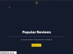 Sites similar to popular.reviews