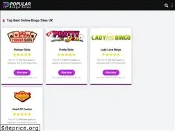Sites similar to popularbingosites.co.uk
