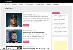 Sites similar to popularbio.com