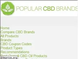Sites similar to popularcbdbrands.com