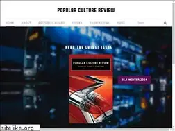 Sites similar to popularculturereview.org