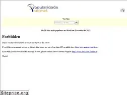 Sites similar to popularidade.com.br