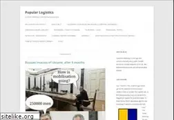 Sites similar to popularlogistics.com