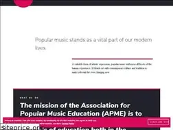 Sites similar to popularmusiceducation.org
