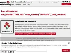 Sites similar to popularresistance.org