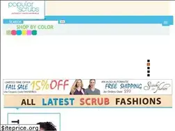 Sites similar to popularscrubs.com