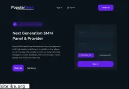 Sites similar to popularsmm.com