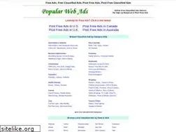 Sites similar to popularwebads.com