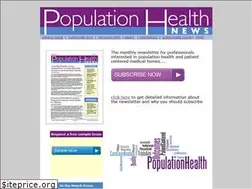 Sites similar to populationhealthnews.com