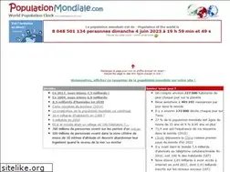 Sites similar to populationmondiale.com