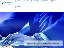 Sites similar to populeryazilim.com