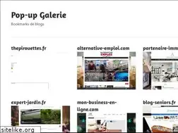 Sites similar to popup-galerie.fr