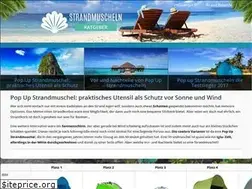 Sites similar to popup-strandmuschel.com