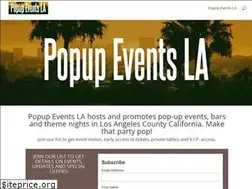 Sites similar to popupeventsla.com
