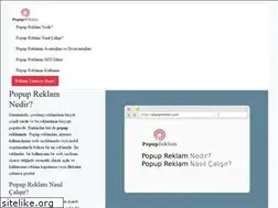 Sites similar to popupreklam.com