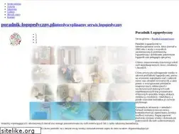 Sites similar to poradnik-logopedyczny.pl