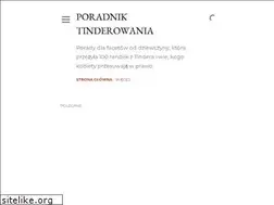 Sites similar to poradniktinderowania.blogspot.com
