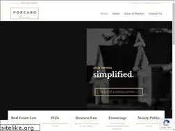 Sites similar to porcarolaw.ca