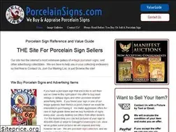 Sites similar to porcelainsigns.com