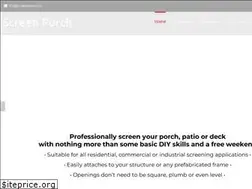 Sites similar to porch-screen.com