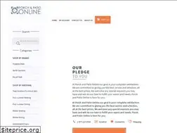 Sites similar to porchandpatioonline.com