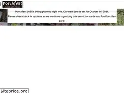 Sites similar to porchfestgrantspass.org