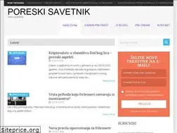 Sites similar to poreskisavetnikkv.rs