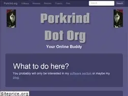 Sites similar to porkrind.org