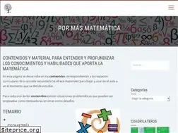 Sites similar to pormasmatematica.com.ar