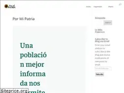 Sites similar to pormipatria.org