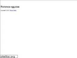 Sites similar to pororoca-egg.com