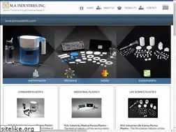 Sites similar to porousplastics.com