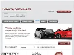 Sites similar to porovnajpoistenia.sk