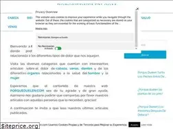 Sites similar to porqueduelen.com