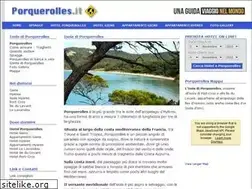 Sites similar to porquerolles.it