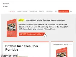 Sites similar to porridgerezepte.de