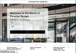 Sites similar to porsche-design.com